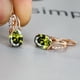 thumbnail image 1 of Simple Fashion Oval Cut Marble Marble Zircon Earrings Vintage Zircon Earrings Bridesmaid Wedding Jewelry Gift, 1 of 3