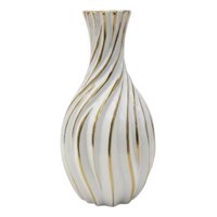 Genérico - Florero Decorativo Jarrón Escultural Diseño Remolino Jhn