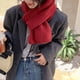 thumbnail image 5 of Bufanda de punto grueso de invierno para hombre y mujer, larga y cálida, para el cuello, de invierno, 5 of 5