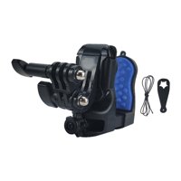 Magideal - Montura De Mentón Para Casco De Motocicleta, Portátil, De Alto Rendimiento, Conveniente, Reemplaza El Ángulo Perfecto, Duradero Para Cámara De Acción, Estándar