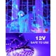 thumbnail image 5 of Kit de tiras de luz LED negra Onforu, 10 m, 600 unidades, 12 V, 5 of 7