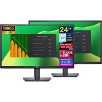 Monitor Dell E2423H, Pantalla Sin Parpadeo, 24 Pulgadas, Fhd Va, 60 Hz