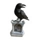 thumbnail image 5 of Estatua De Cuervo De Resina, Lápida De Halloween Para Caminos Exteriores E Interiores., 5 of 6