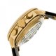 thumbnail image 3 of Reloj automático HERHR3502 HERHR3502 para hombre con correa de piel, 3 of 5