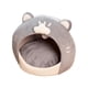 thumbnail image 4 of Cama para gatos para gatitos, tienda de campaña cubierta para gatos, cabaña con bola de felpa, camas para gatos de construcción resistente y lavables, 4 of 5
