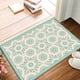 thumbnail image 2 of Alfombra cocina dormitorio Flor Hindú Turquesa 70x140cm, 2 of 3