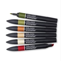 Set De Rotuladores Winsor & Newton Promarker 6 Landscape Colors
