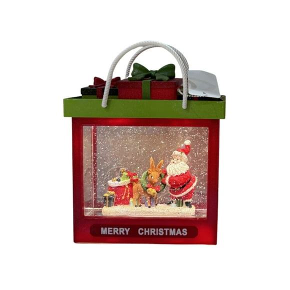 Bolso Navidad Musical Usb Pilas Pascuero Santa