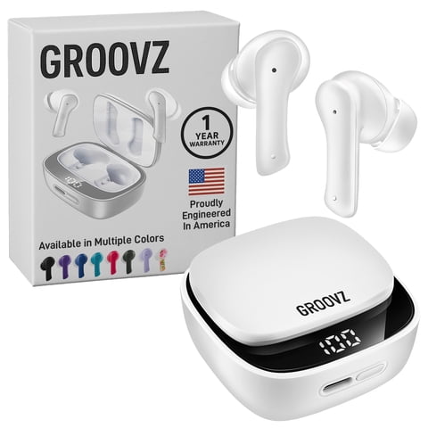Groovz - Audífonos True Wireless Con Estuche De Carga