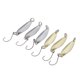 thumbnail image 1 of 6 Uds 2g Se?uelos De Pesca De Metal Cuchara Spinner Cebos Anzuelo Triple Aparejos 3,5 Cm, 1 of 5