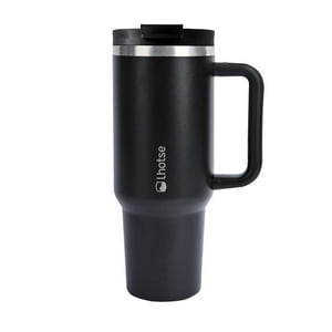 Vaso Térmico Tumbler 1180Ml Acero Inoxidable Con Tapa Lhotse Negro