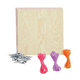 thumbnail image 3 of Manualidad Con Hilos Colores Arcoiris Juguetes Fashion Angel, 3 of 3