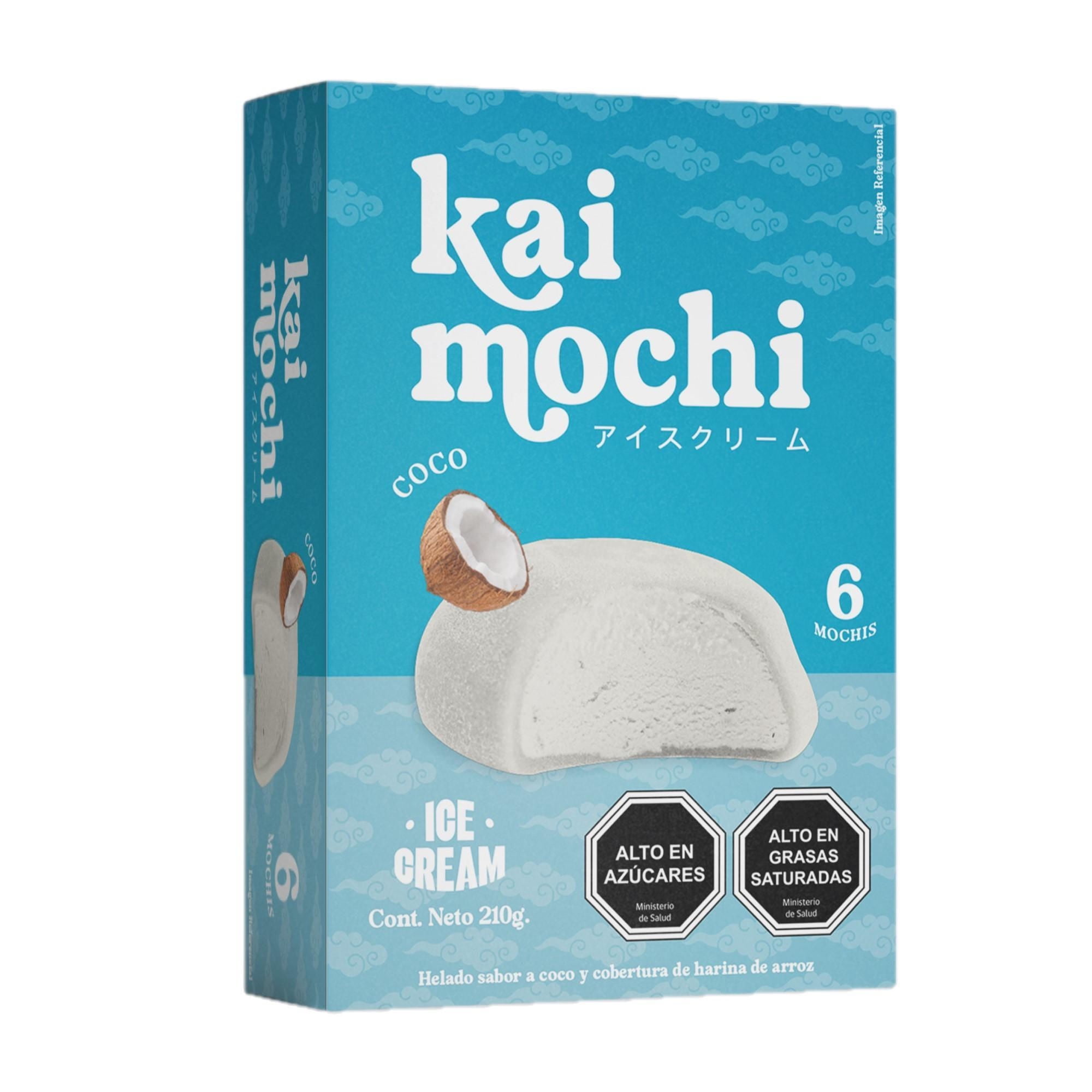 Helado Coco Caja 210 g Kai Mochi