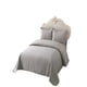 thumbnail image 2 of Cubrecama De Verano Quilt King Con Pompon Color Gris, 2 of 4