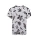thumbnail image 2 of Camisa Niño Manga Corta Estampado Tropical Blanco Pillin, 2 of 3