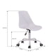 thumbnail image 3 of Silla de Escritorio Classic Blanco, 3 of 6