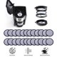 thumbnail image 5 of Discos de filtro de agua de carbón de repuesto, paquete de 24 unidades, para Mr. Coffee, 5 of 9
