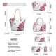 thumbnail image 3 of Set de 2 monederos y bolsos juveniles para mujer, 6 unidades, color rosa, 3 of 3