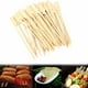 thumbnail image 3 of 100 brochetas de bambú desechables para barbacoa., 3 of 8