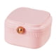 thumbnail image 3 of Caja De Viaje Para Joyería, Organizador De Joyas Para Pendientes, Pulseras, Anillos, Color Rosa, 3 of 5