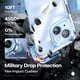 thumbnail image 2 of Funda TAURI 3 en 1 transparente con 2 protectores de pantalla para iPhone 14, 2 of 6