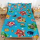 thumbnail image 1 of Super Mario 3-Piece Comforter Set for Bedroom Super Mario Bedding Set for Kids Adults Soft Microfiber Duvet Cover Set with Zipper Closure, 1 of 5