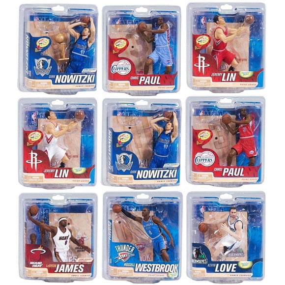 Sport Picks McFarlane Toys NBA para varios jugadores, talla única