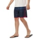 thumbnail image 5 of INSPIRE CHIC Pantalones Cortos de Hombre Verano Estampados con Cordón Bloque de Color Traje de Baño Playa Shorts 30 Rojo Azul Marino, 5 of 7