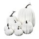 thumbnail image 5 of 7x Calabazas Artificiales A Granel Cosecha Falsa Para Centro De Mesa De Boda De Oto?o Blanco, 5 of 5