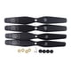 thumbnail image 2 of 4x Hélices Para Drones Para SJRC S20W S30W T18 H301S T25 HS110D Drone Negro, 2 of 3
