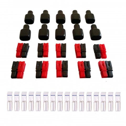 Magideal - 10 Pares De Conectores De Poste De Alimentación Conectores De Terminales De Alimentación De Desconexión Rápida, Reemplazos Directos, Profesionales,