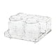 thumbnail image 1 of Soporte Para Cepillo De Dientes Y Taza, Organizador De Encimera De Baño, Tazas Para Enjuague Bucal, Decoración Transparente, 1 of 3