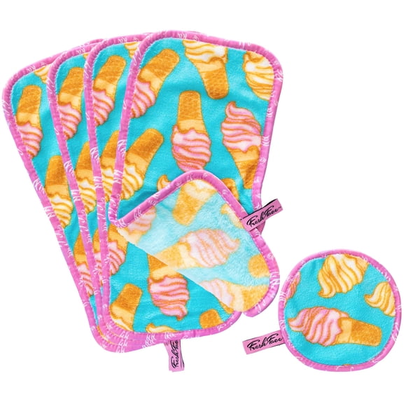 Toallas desmaquillantes Campanelli FreshFace, set de 5 piezas