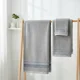 thumbnail image 2 of Toallones De Baño Teng Fei 70 Cm, Set De 3 Unidades Gris Con Ralla Lisa, 2 of 3