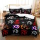 thumbnail image 1 of XO The Weeknd Bedding Set Bed Set Aldult Kid Bedroom Duvetcover Sets Bed Sheet Set, 1 of 3
