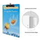 thumbnail image 3 of Gudetama: Una Aventura Huevo-lente Portapapeles de acrílico A4, tamaño carta estándar, carpeta con clip 31.8x 21.5CM para estudiantes, profesores y oficina, 3 of 6