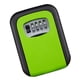 thumbnail image 2 of Caja para llaves segura montada en la pared para exteriores con cerradura y verde impermeable para el hogar, 2 of 5
