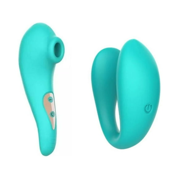 Vibrador Dual Y Succionador Estimulador