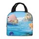 thumbnail image 1 of Luca Bolsa Térmica Portátil con Forro de Aluminio Grueso, Bolsa Térmica Impermeable y Hermética para Trabajo, Escuela y Picnic, Nevera Portátil para Entrega de Comida para Adultos y Niños 22*20*13cm, 1 of 6