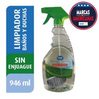 Limpiador De Baños Y Duchas Sin Enjuague Líquido Botella 946 Ml Great Value