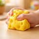 thumbnail image 2 of Squishy Forma de Queso - Juguete Antiestrés, 2 of 3