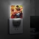 thumbnail image 4 of Doctor Strange / Doctor Extraño Luz nocturna LED con sensor de anochecer a amanecer para dormitorio, baño, pasillo, escaleras - Lámpara LED nocturna de enchufe, 0.5W - 1 pieza, 4 of 6