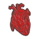 thumbnail image 2 of Pin De Solapa De Esmalte De Corazón Anatómico, Broche De Metal Para Ropa, Chaquetas, Tops, 2 of 3
