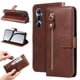 thumbnail image 1 of Funda con Cremallera para Realme C65 4G, Carcasa Cartera de Cuero PU con Soporte y Tarjetero, 1 of 6