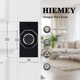 thumbnail image 3 of Pomos de puerta HIEMEY de cristal transparente negro mate con cerradura, 3 of 6