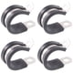 thumbnail image 1 of Keadic 20 piezas de abrazaderas de acero inoxidable con recubrimiento de goma de 22 mm, 1 of 7