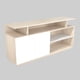 thumbnail image 1 of Rack de TV 65" Arena Blanco 70x150x375cm MTV18919, 1 of 3