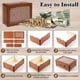 thumbnail image 2 of Caja ahorradora de madera Piggy Bank MoliDow para niños y adultos, 2 of 3
