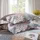 thumbnail image 5 of Juego de colcha HoneiLife reversible floral patchwork tamaño queen 229 x 244 cm, 5 of 9