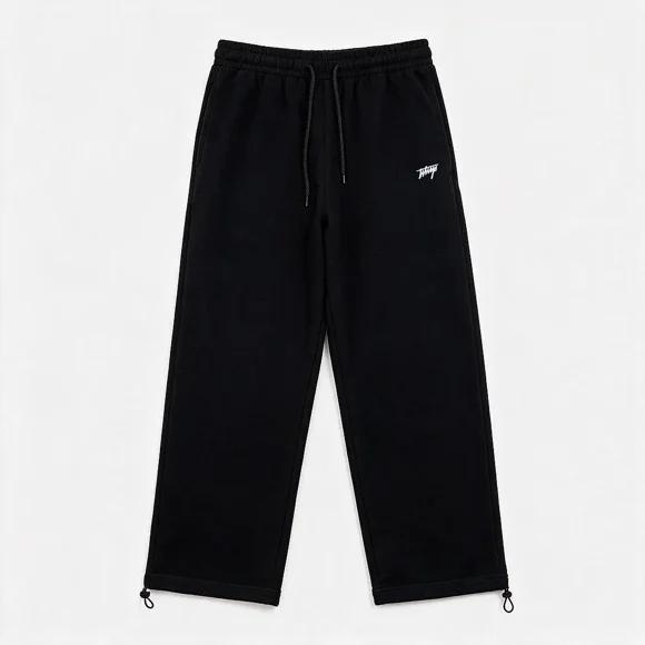 Pantalon Buzo Hombre All Black Whatup
